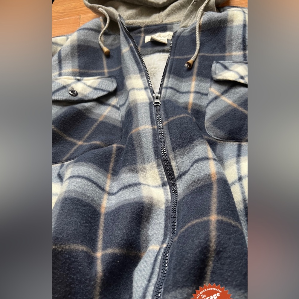Grey Flannel Hoodie